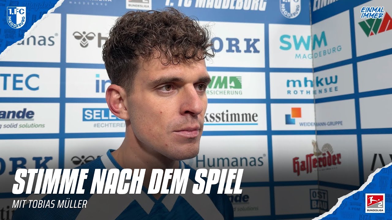 „Waren nicht zwingend genug.“ | Tobias Müller nach dem Heimspiel gegen Hannover 96 (1:2)