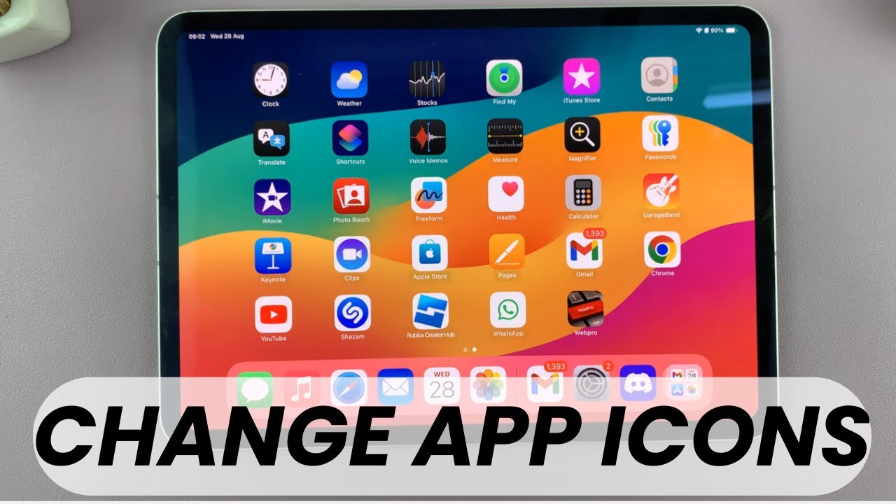 How To Change App Icons On iPad