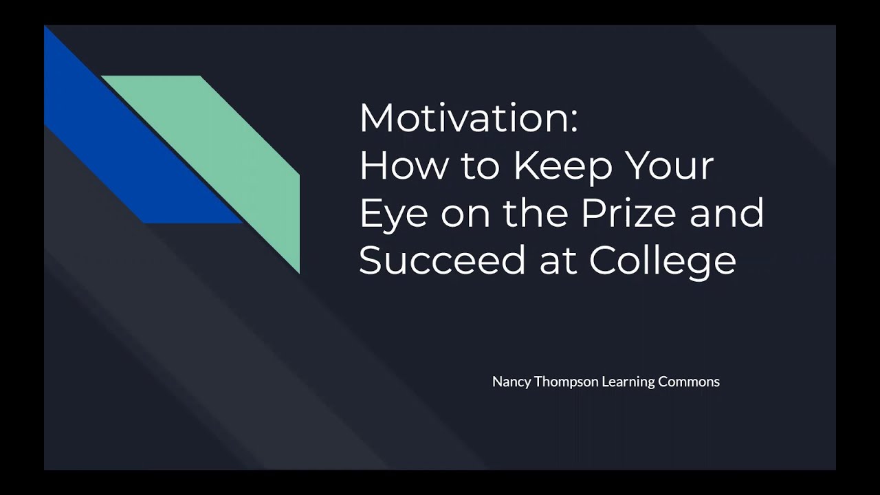 Motivation Workshop