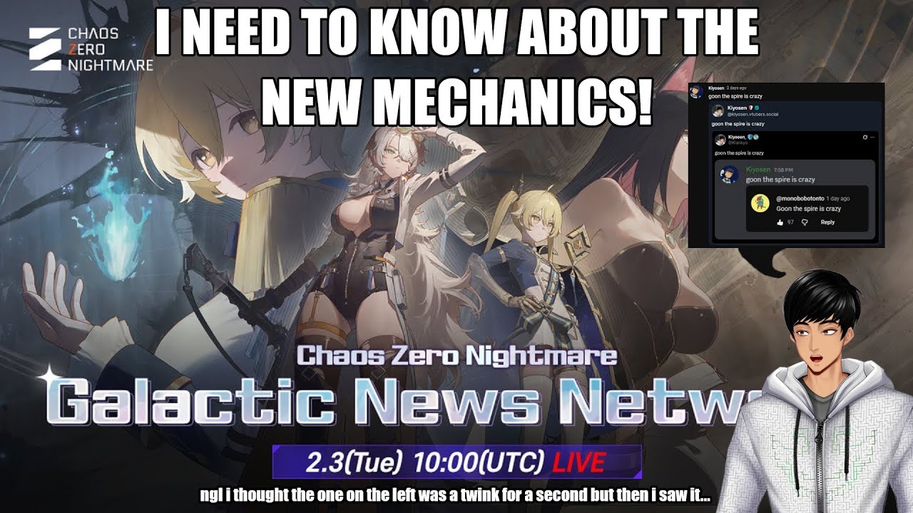NEW MECHANICS, NEW CHAOS BABY! | Chaos Zero Nightmare Season 2 Stream REACTION