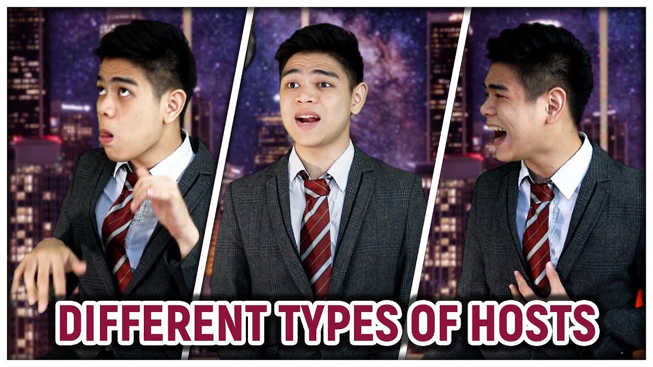 DIFFERENT TYPES OF TALK SHOW HOSTS
