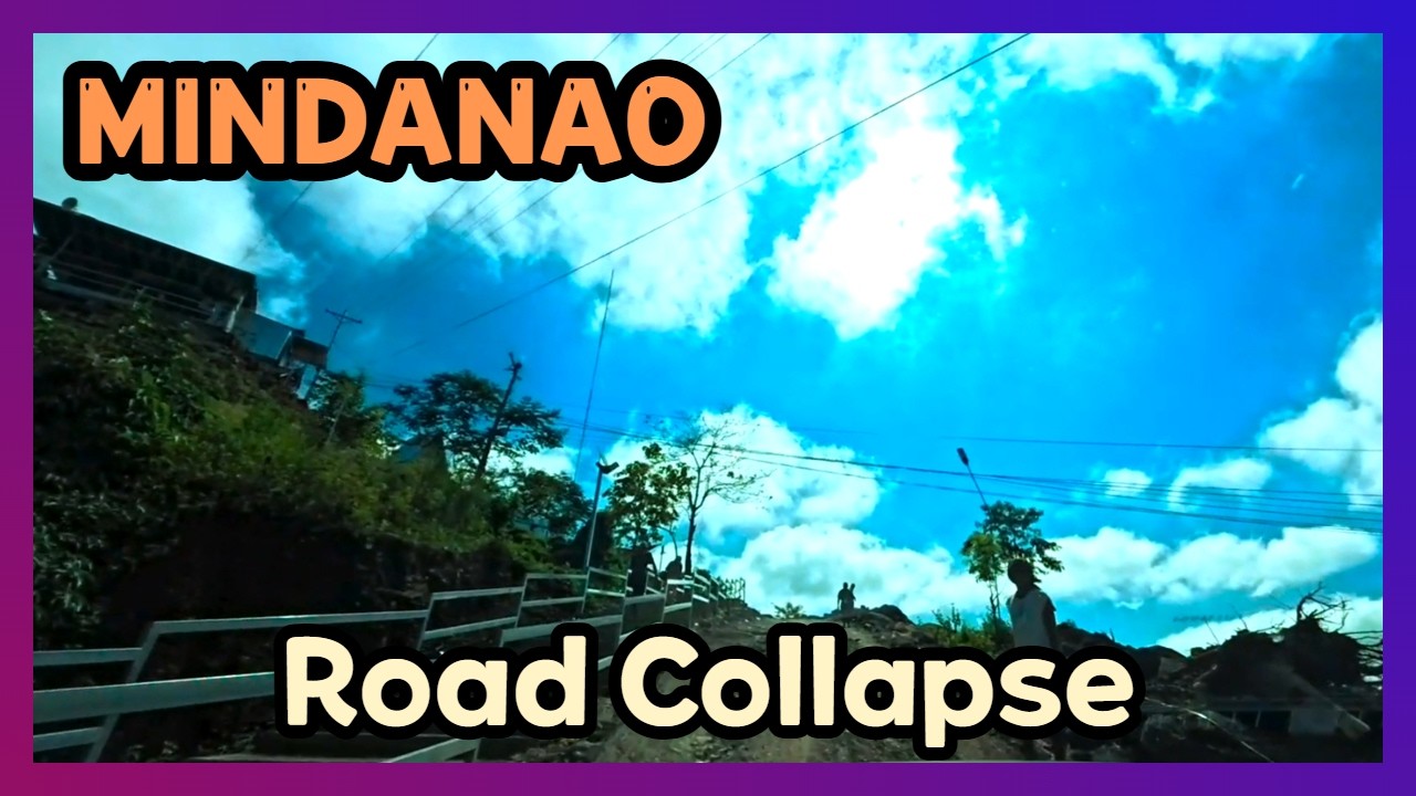 050) Bukidnon Drive - Plaza Rizal to Davao - Buda Hwy, Road Collapse Near The Overview Park