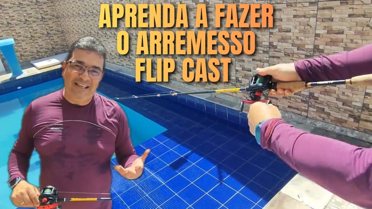 ✅ APRENDA ARREMESSO FLIP CAST | A técnica que pega peixe escondido 🎣