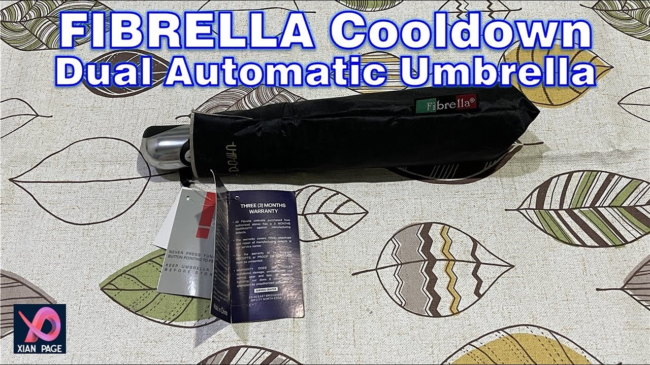 FIBRELLA CoolDown Dual Automatic Umbrella