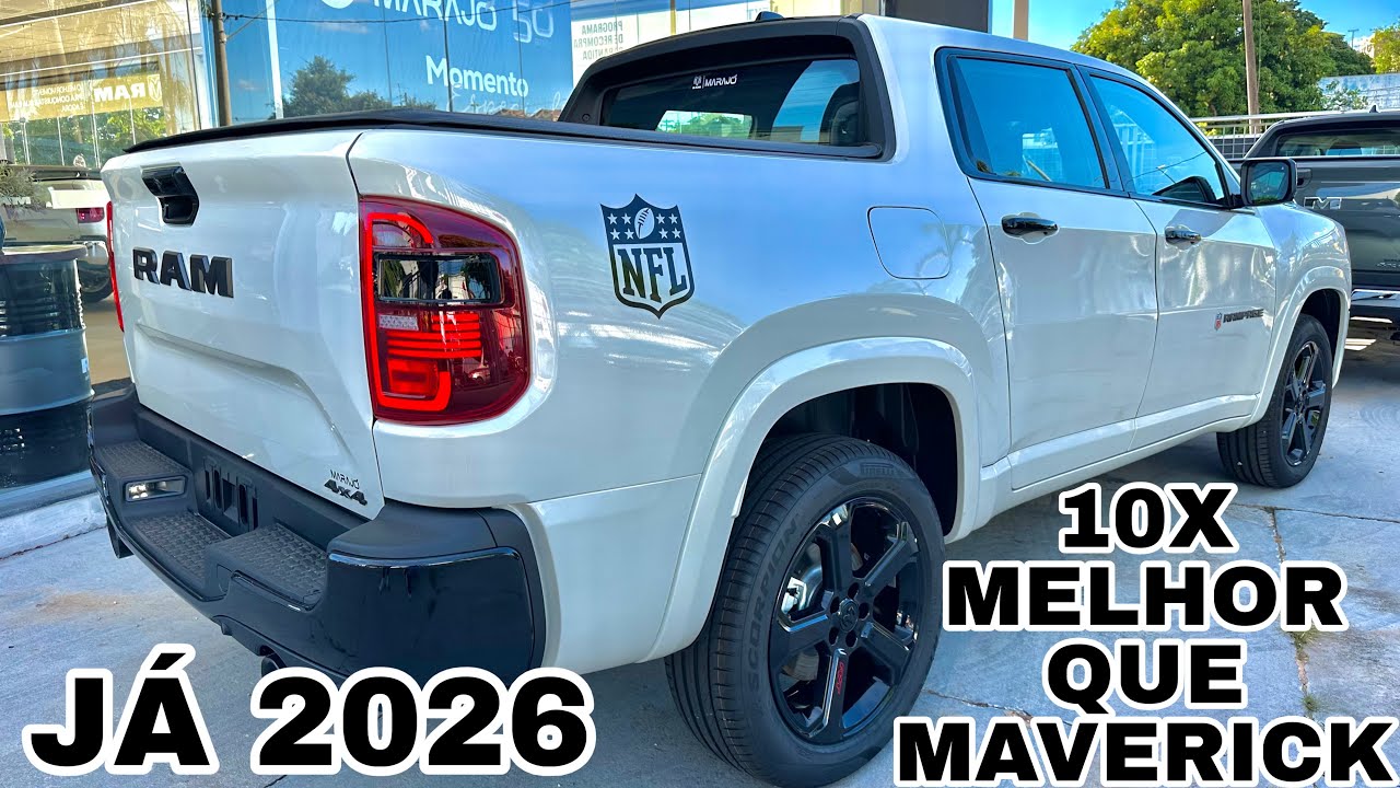 NOVÍSSIMA RAM RAMPAGE NFL EDIÇÃO LIMITADA EM 300 UNIDADES | O QUE MUDA??