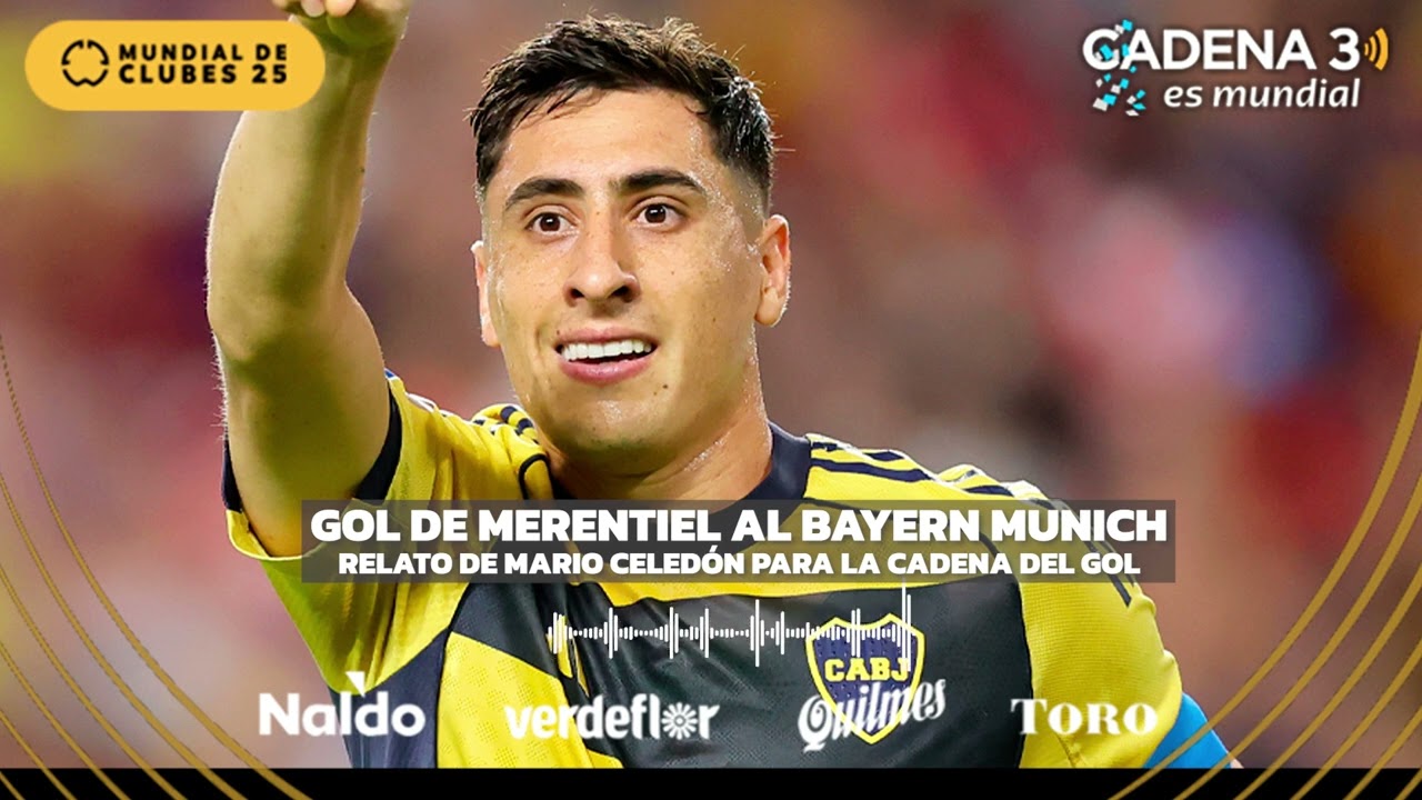 GOL DE MERENTIEL AL BAYERN MUNICH | RELATO EMOTIVO DE MARIO CELED&Oacute;N | Mundial de Clubes por Cadena 3