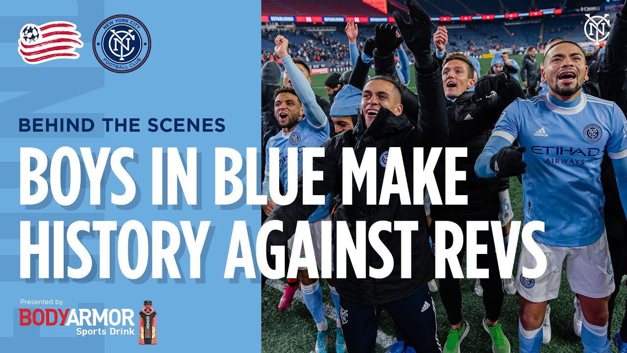 CONFERENCE FINAL BOUND! NYCFC MAKE HISTORY AGAINST NEW ENGLAND | NE v NYC MLS Cup Playoff | 11.30.21