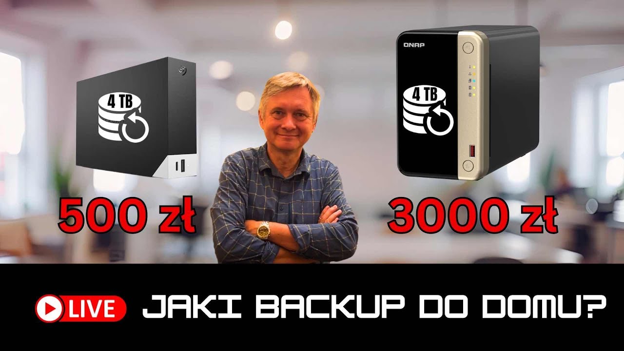 Dysk zewnętrzny czy NAS? Jaki backup do domu?