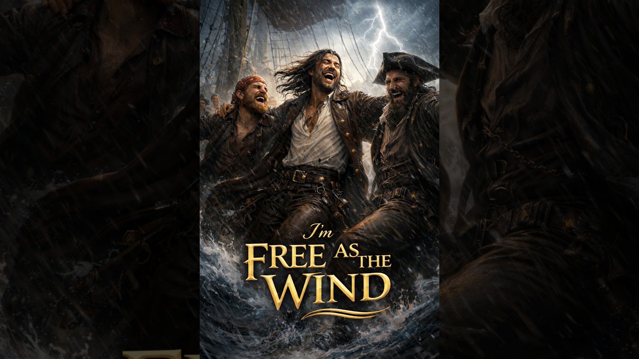 I'M FREE AS THE WIND  -  A Thrilling Sea Chanty Song