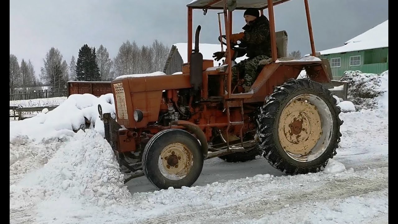 Отвал на Т-25