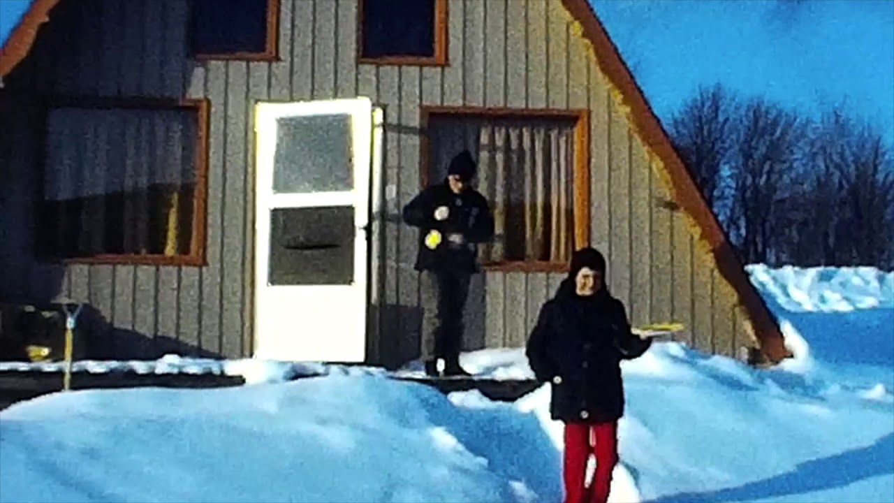 1972 Ski Trip Vacation Footage Winter Snow Downhill Skiing 1970's Lodge Super 8 Film Family Videos