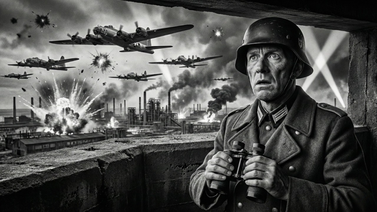 Los alemanes nunca esperaron que bombarderos de EE.UU. golpearan el Ruhr sin freno