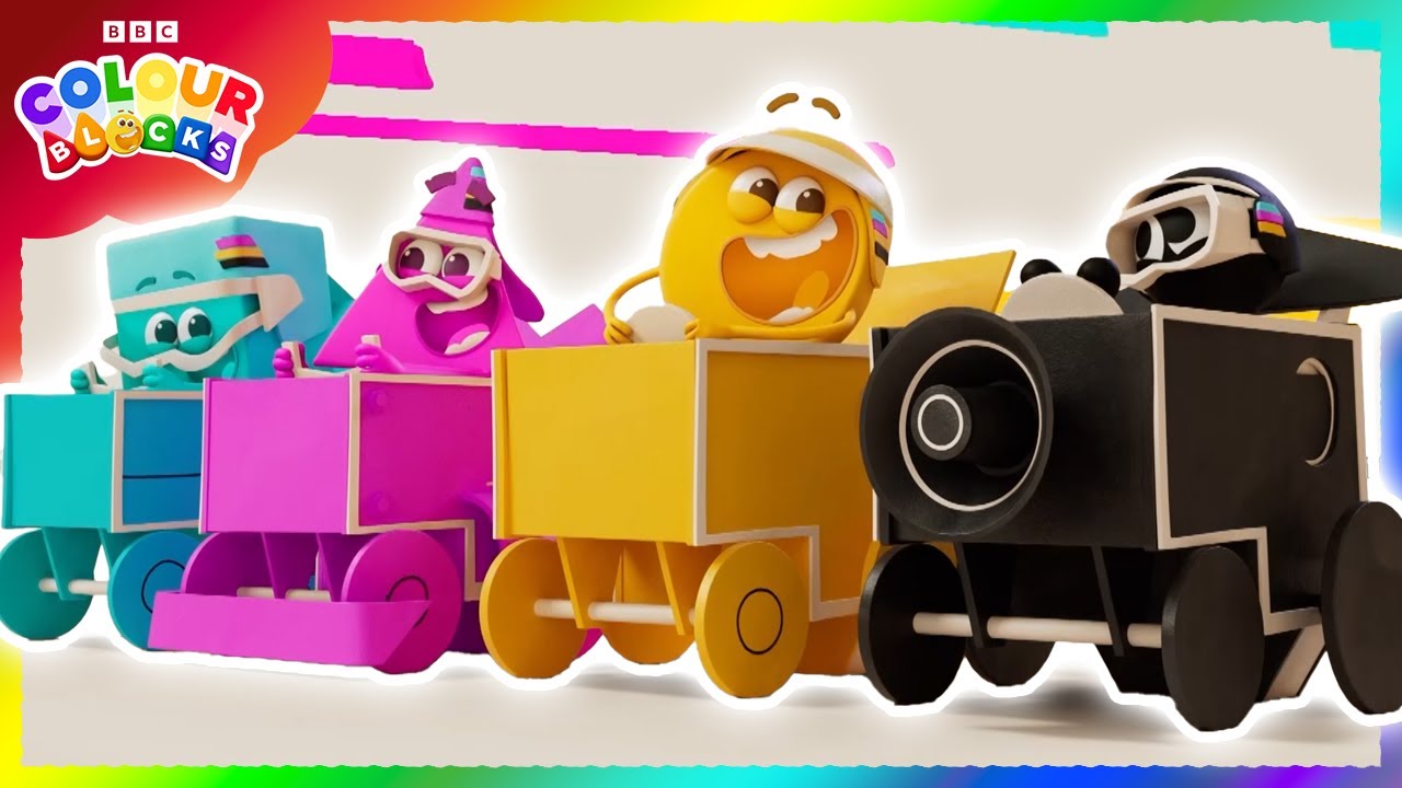The Best of the Printing Crew 🖨️ | Colours for Kids | @colourblocks