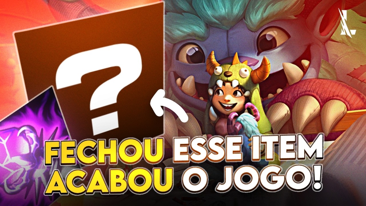 FECHOU ESSE ITEM NO NUNU… O JOGO SIMPLESMENTE ACABOU! - NOVA BUILD | LoL Wild Rift