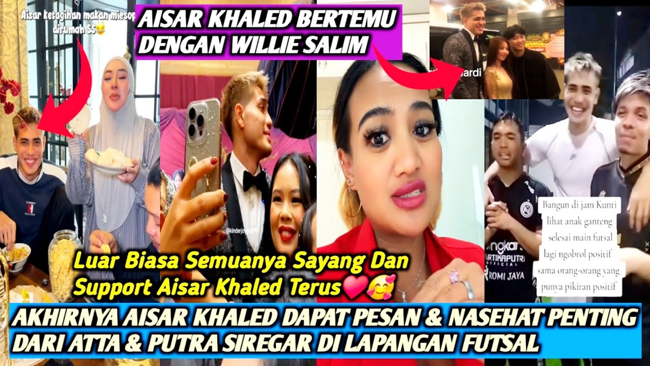 LUAR BIASA‼️AISAR KHALED SEMAKIN BANYAK TEMAN BAIK & SEMAKIN BANYAK PULA YANG SUPPORT AISAR TERUS♥️🥰