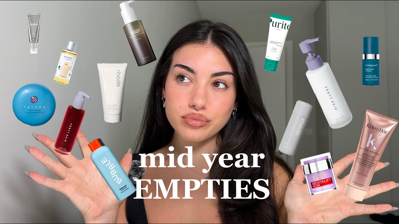 rating my mid year empties + some favourites