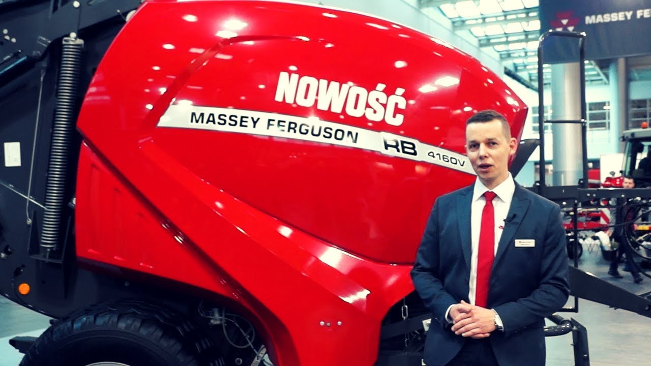 Prasa zmiennokomorowa Massey Ferguson RB 4160 V