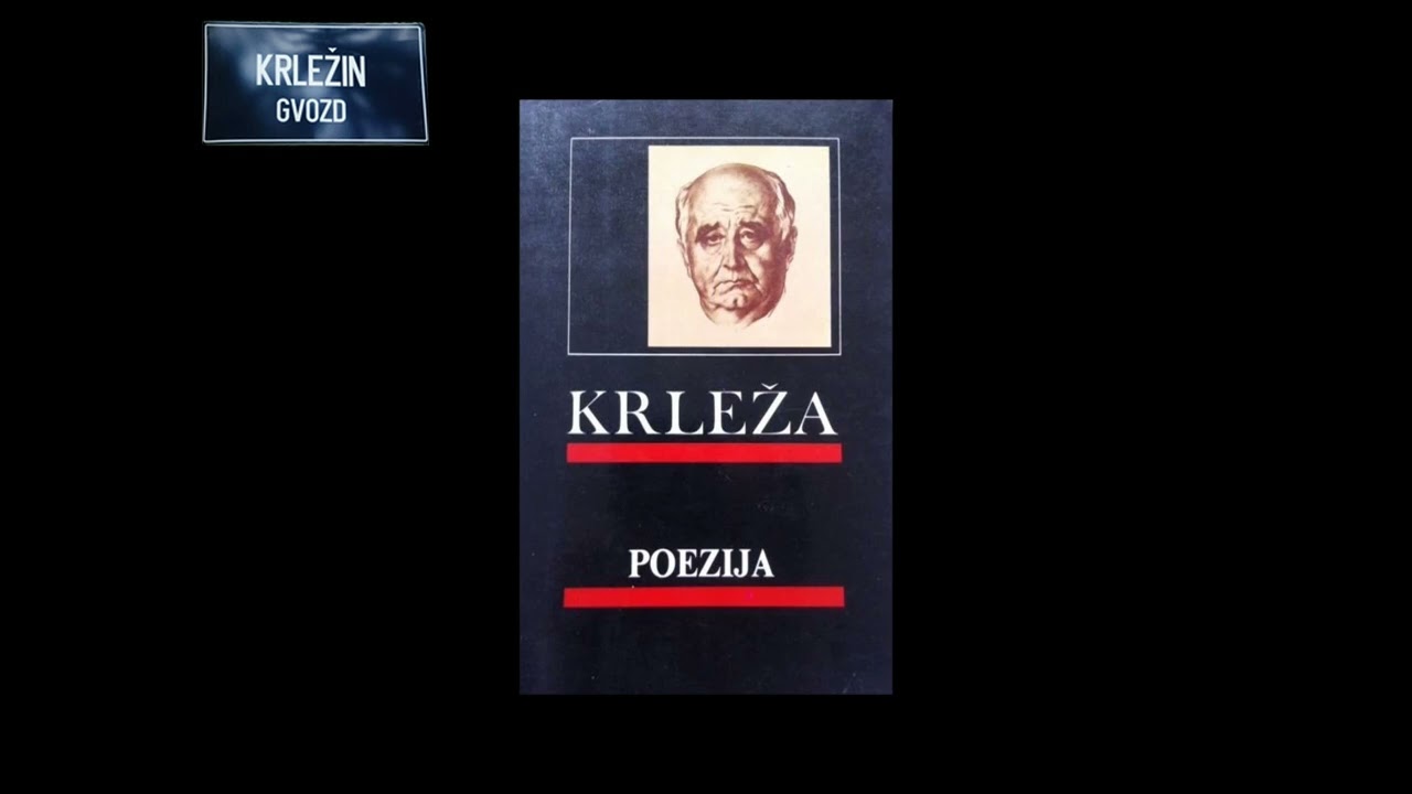Miroslav Krleža: 'Pjesma mrtvom čovjeku' (recitira glumac Sven Lasta)
