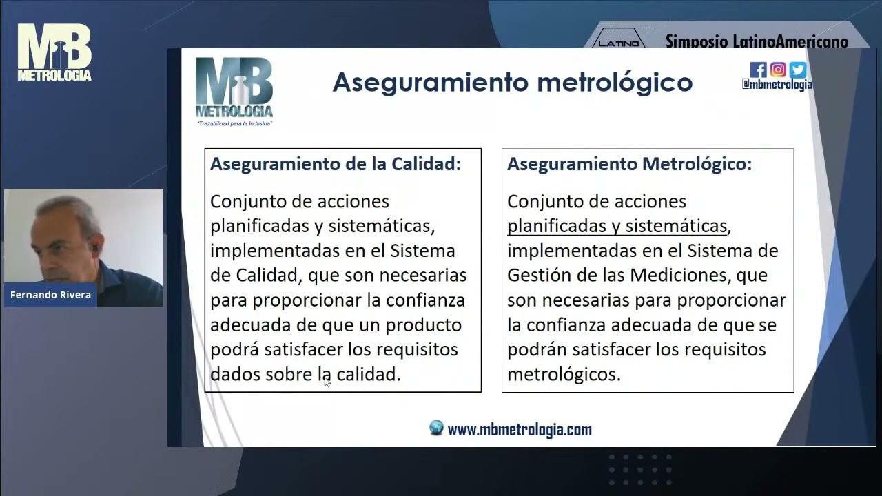 Aseguramiento Metrológico en Laboratorios. Recomendaciones, Tips y Buenas prácticas. Ing Fernando R