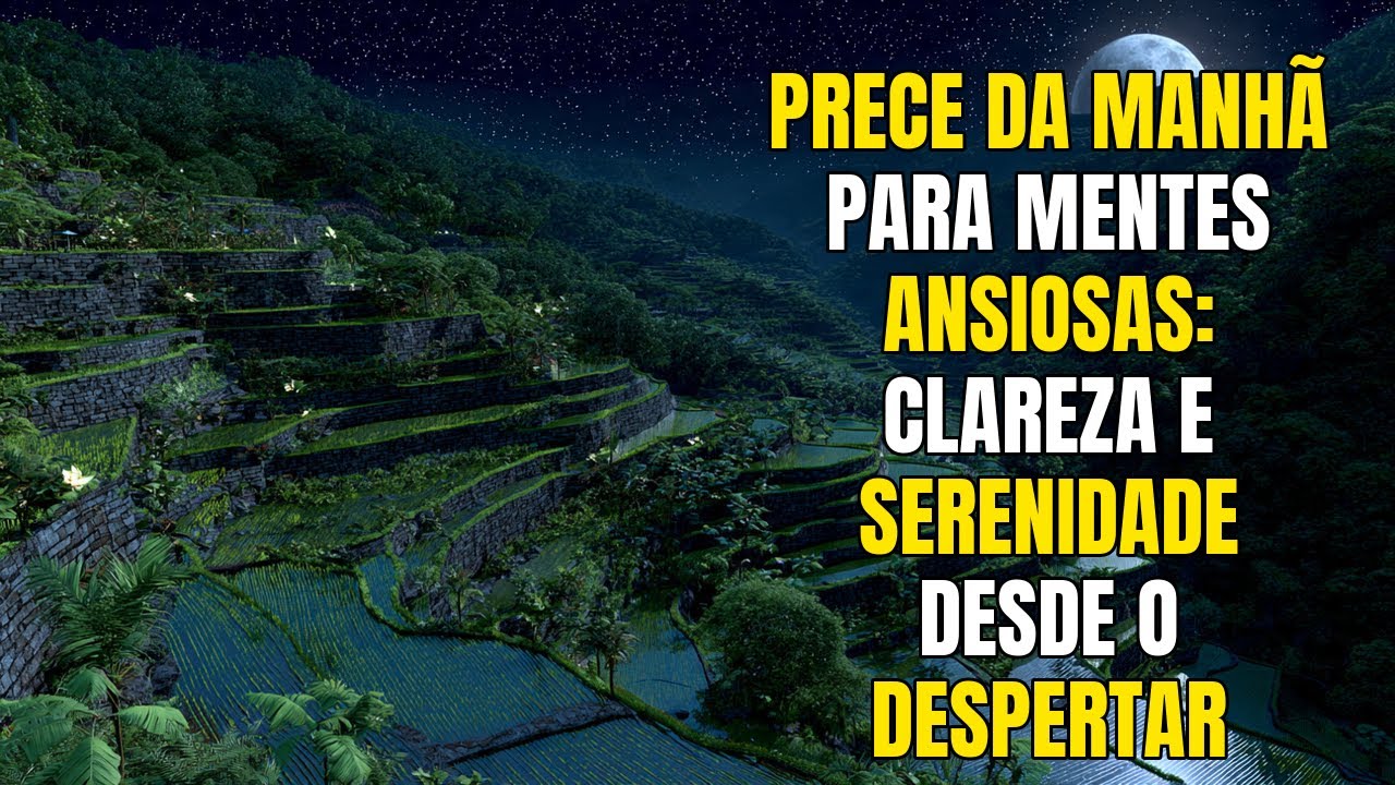 Prece Espírita da Manhã para Mentes Ansiosas: Clareza e Serenidade desde o Despertar