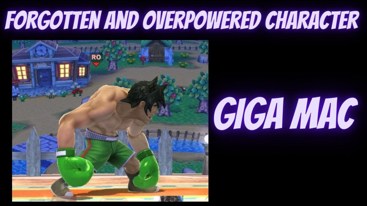 Giga Mac - A forgotten AMAZING Smash Bros fighter