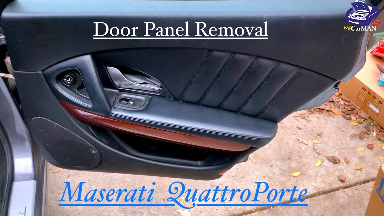 Maserati Quattroporte Door Panel Removal | MrCarMAN