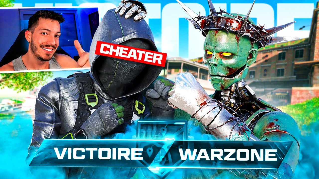 JE FAIS TOP 1 DANS UNE GAME DE CHEATER 😱