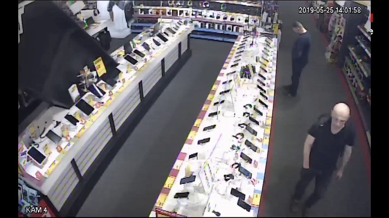 Kradzież telefonu w Supersamie