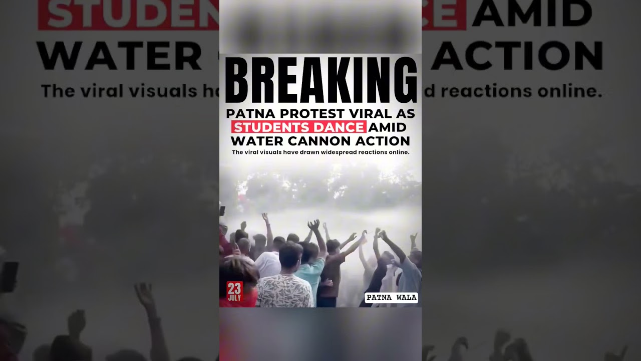 BREAKINGPATNA PROTEST VIRAL AS STUDENTS DANCE #cjp #jantra mantra #cjpprotest