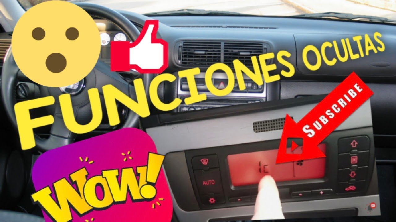 Seat Leon mk1 1M Toledo mk2 menu oculto secreto climatizador secret menu climatronic Pro-Tips