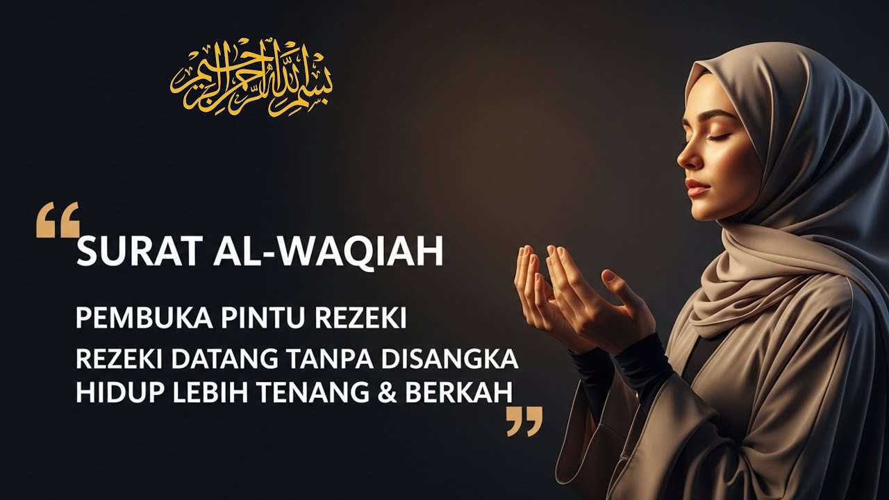 Al Waqiah Pembuka Rezeki: Rahasia Jutawan Langit, Rezeki Datang Tak Terduga dalam 7 Hari!