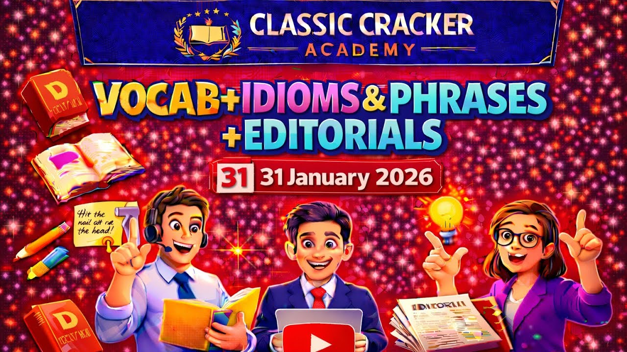 The Hindu Editorial Vocabulary | Idioms & Phrases | Daily English for SSC Exams
