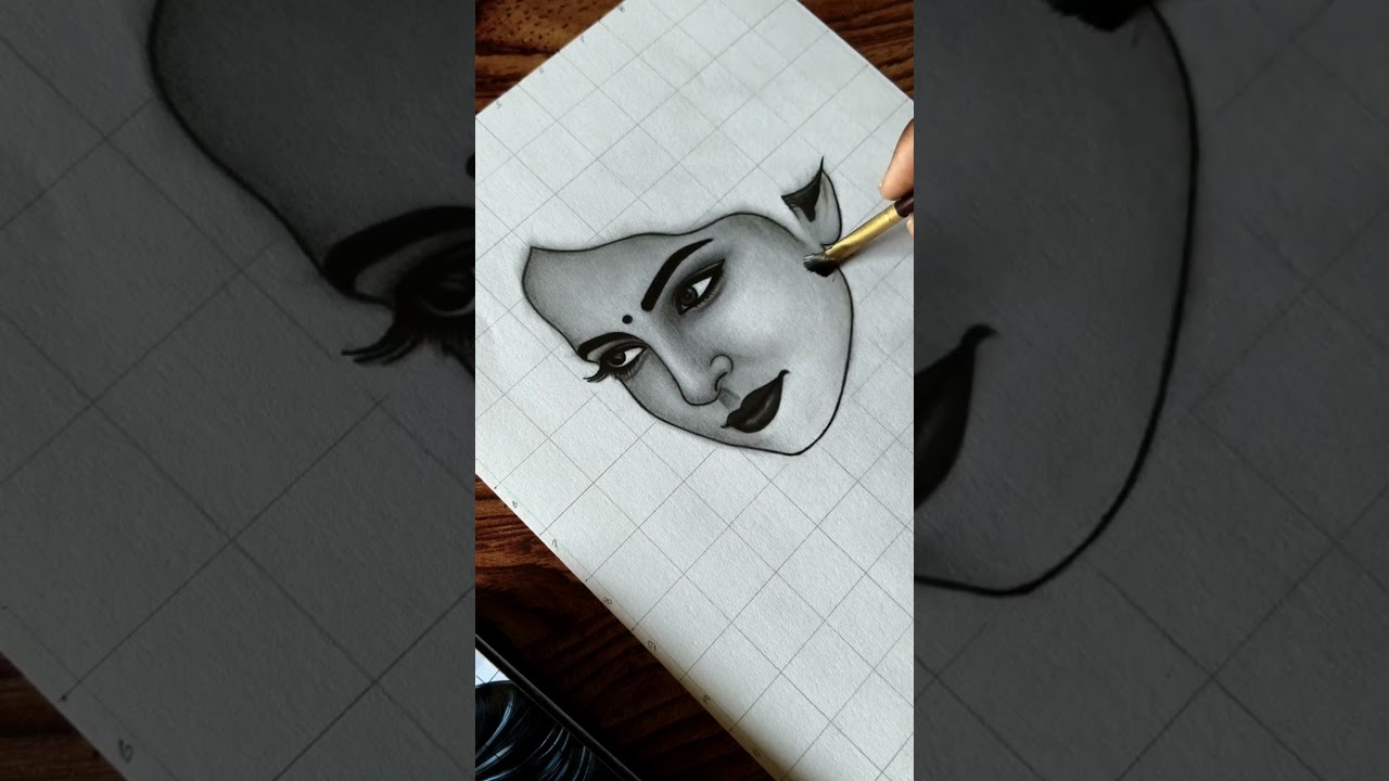 cute 🥰 girl pencil drawing #drawing #pencil #viral #sketch