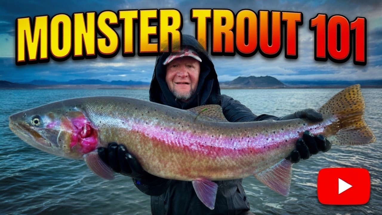 Whats In The Depths of Pyramid Lake - How To Get them To Bite (Tutorial For Giant Trout)