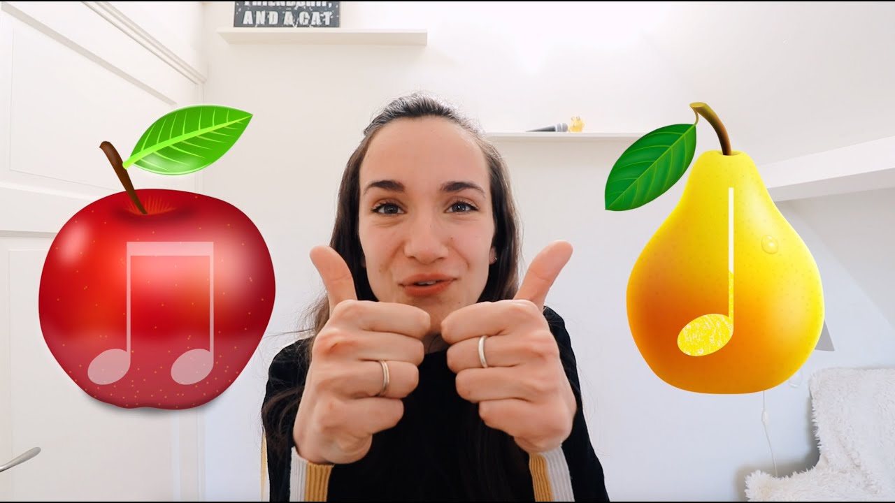 Leer noten met Appel 🍎en Peer 🍐!