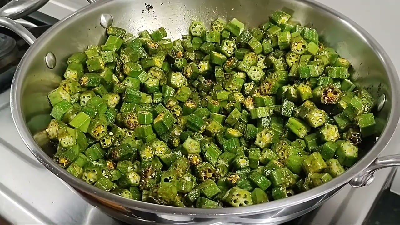 Bhendi chi bhaji | साधीच भेंडी ची भाजी पण बिल्कुल चिकट,तार येणार नाही अशी ही भाजी बघुया.