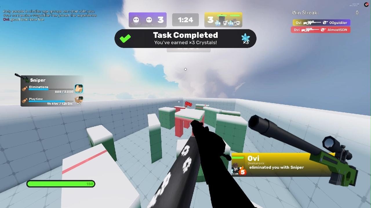 Playing rivals with my friend