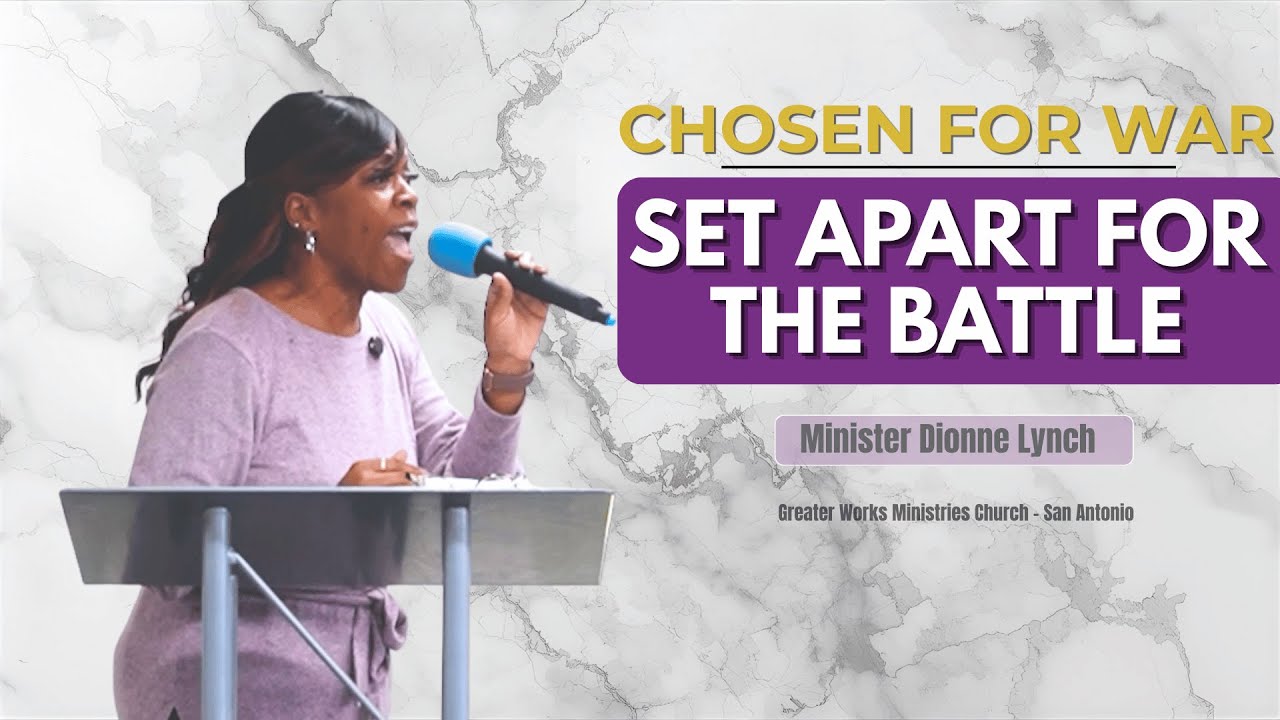 Chosen for War - Minister Dionne Lynch - GWMC-SA - 18 Jan 2026