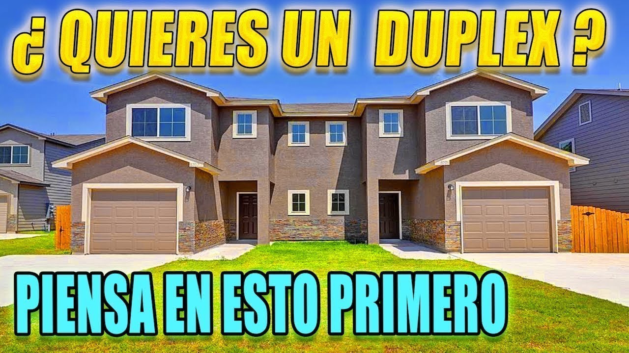 Como comprar un Duplex o Departamentos o unidades Multifamiliares - Hipoteca - Busqueda - Proceso