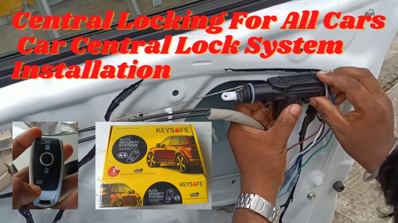 Central Locking For All Cars | Car Central Lock System Installation | Sharing the journey
