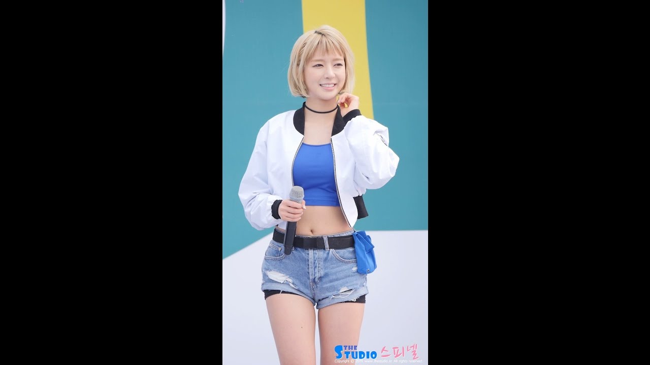 161001 한돈데이 AOA 초아 (Choa) 직캠 인터뷰 by Spinel