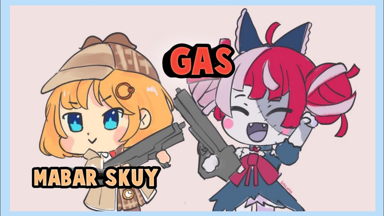 Sub ID - Ame learn Indonesian Language with Ollie【Hololive EN X ID Collab】