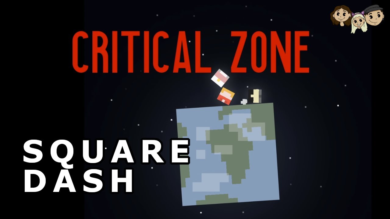 Critical Zone Gameplay #1 [Demo] : SQUARE DASH | 3 Player