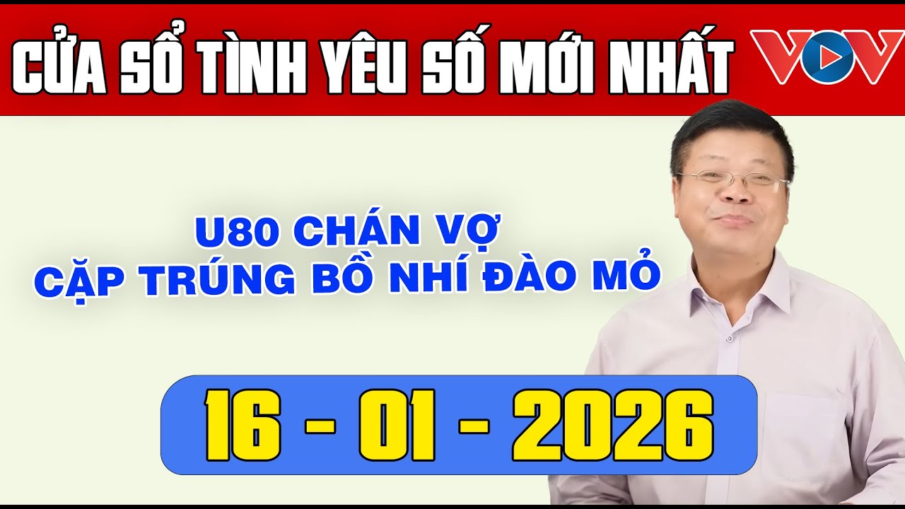 Trò Chuyện Cùng Đinh Đoàn: Nghe Cửa Sổ Tình Yêu Ngày 16/01/2025 | Tư Vấn Tâm Lý, Tình Yêu, Hôn Nhân