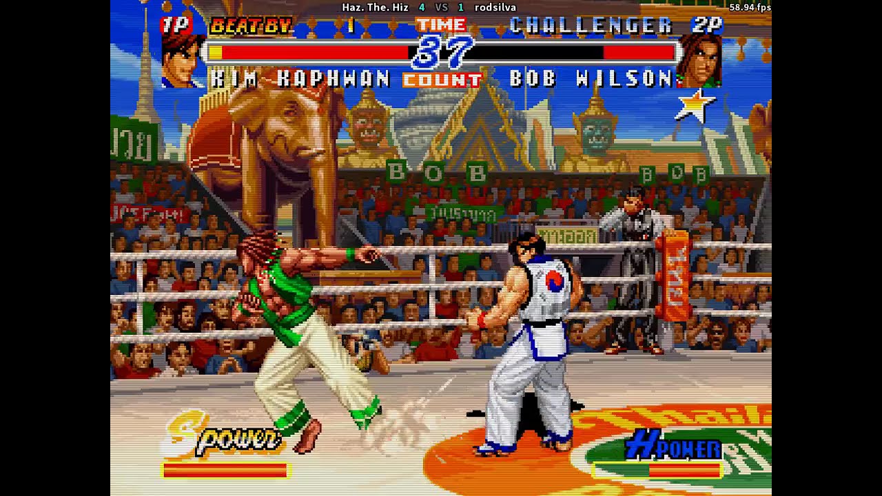 fightcade 2 Real Bout Fatal Fury 2 Haz. The. Hiz (Colombia) vs rodsilva (Brazil)