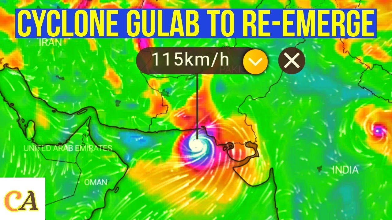 Cyclone Gulab to Re-emerge in Arabian Sea | Cyclone Update - 27 Sept 2021