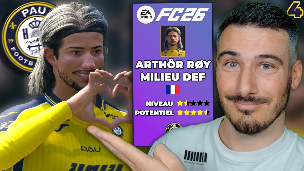 JE JOUE CONTRE MON CLUB DE CŒUR - FC26 - ARTHÖR RØY Carrière Pro - Épisode 4