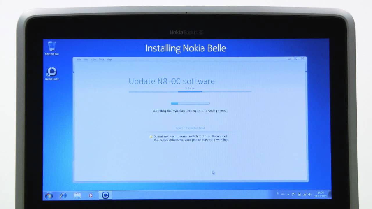 How to upgrade to Symbian Belle - Beautiful Software Update via Nokia Suite - N8FanClub.com