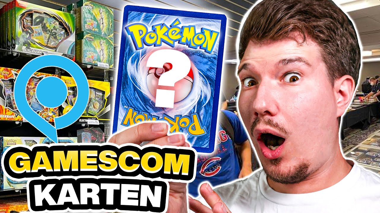 ENDLICH habe ich DIESE Karte! 😮🔥Gamescom Pokémon Karten