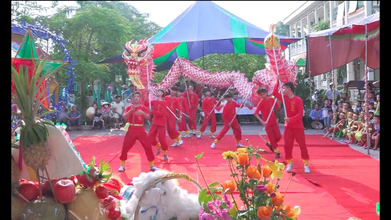 Múa Lân Sư Rồng -Tết Trung Thu, Trường Mầm Non Thiên Hương 2016